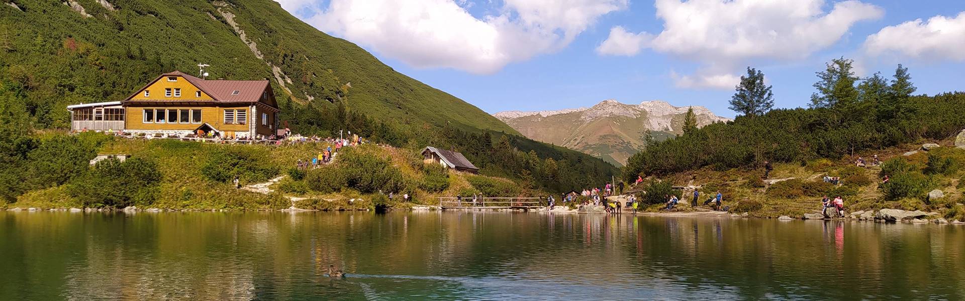 A Zöld-tavi menedékház egykor és ma
