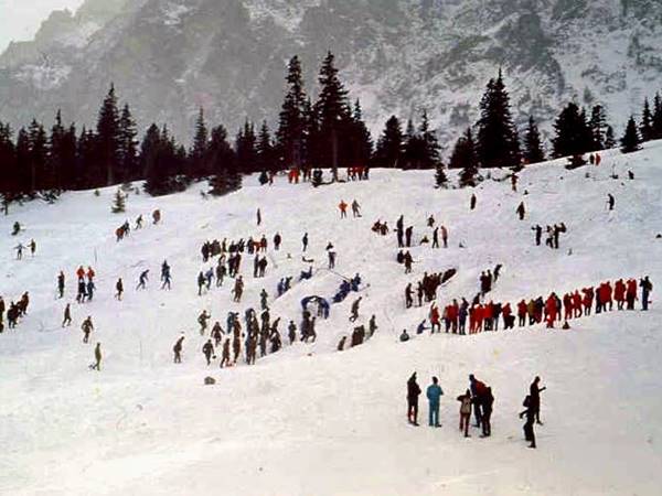 50 éve történt - három lavinában 14 halálos áldozat
