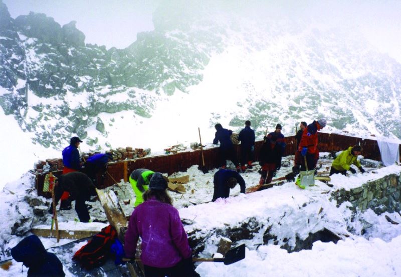 15 éve rombolta le a lavina a Hunfalvy-völgyi menházat-3
