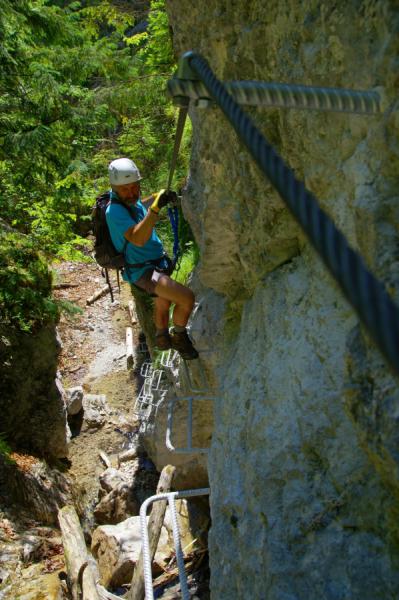 Via ferrata lesz a Kyseľ-szurdokban