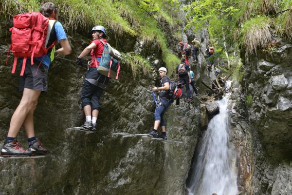 A Kyseľ-szurdok via ferratája az ínyencek kedvence lett