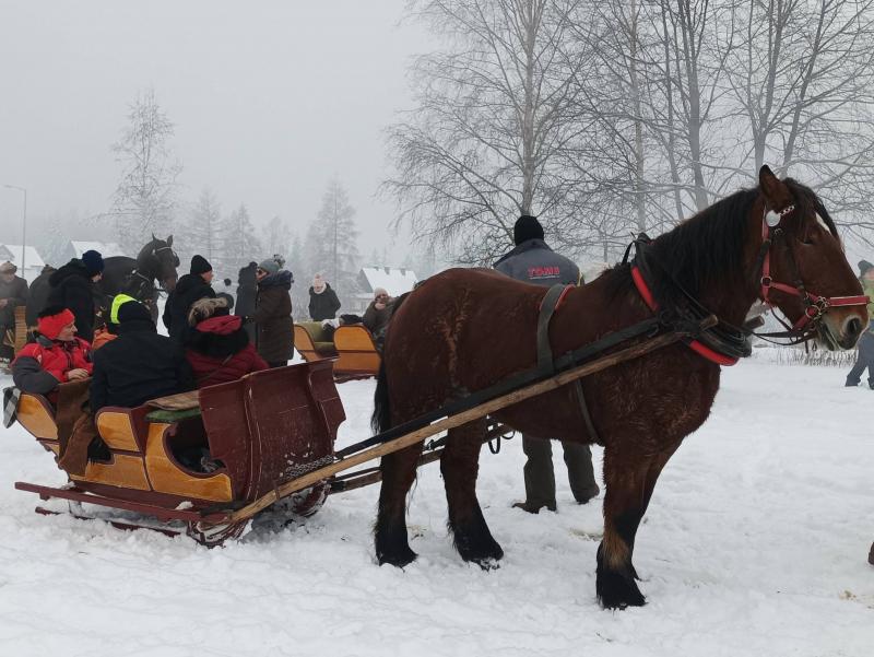 Kulig, avagy lovasszánozás Zakopanéban