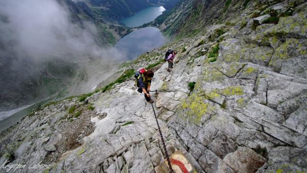 Technikailag nehézséget jelentő túrák a Tátrában