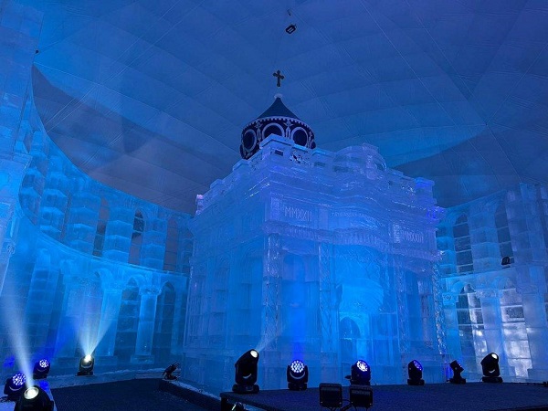A Szent sír templom ihlette az idei Tátrai jégtemplomot