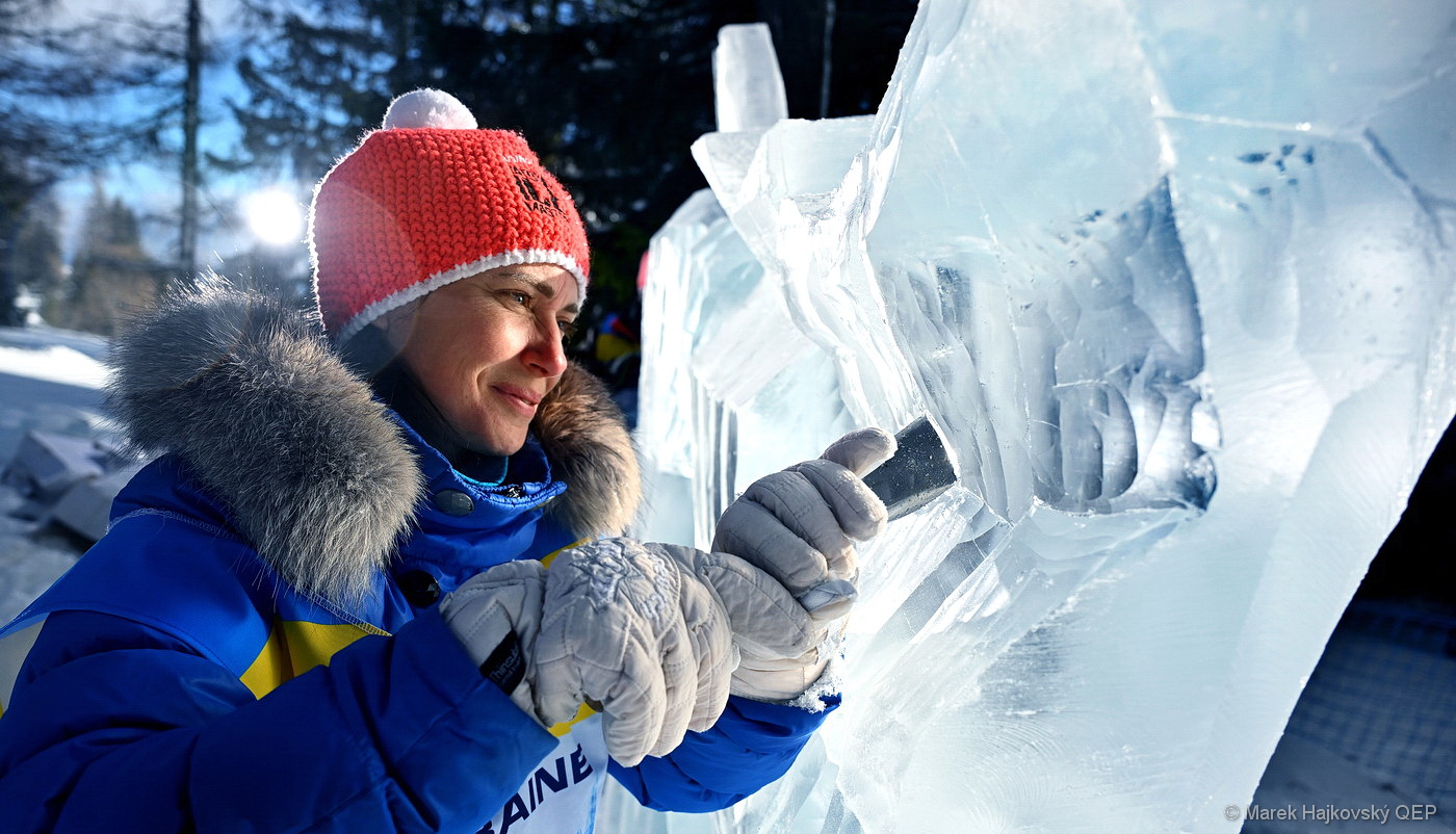 Jégszobrok tucatjai a Tatry Ice Master versenyen-2