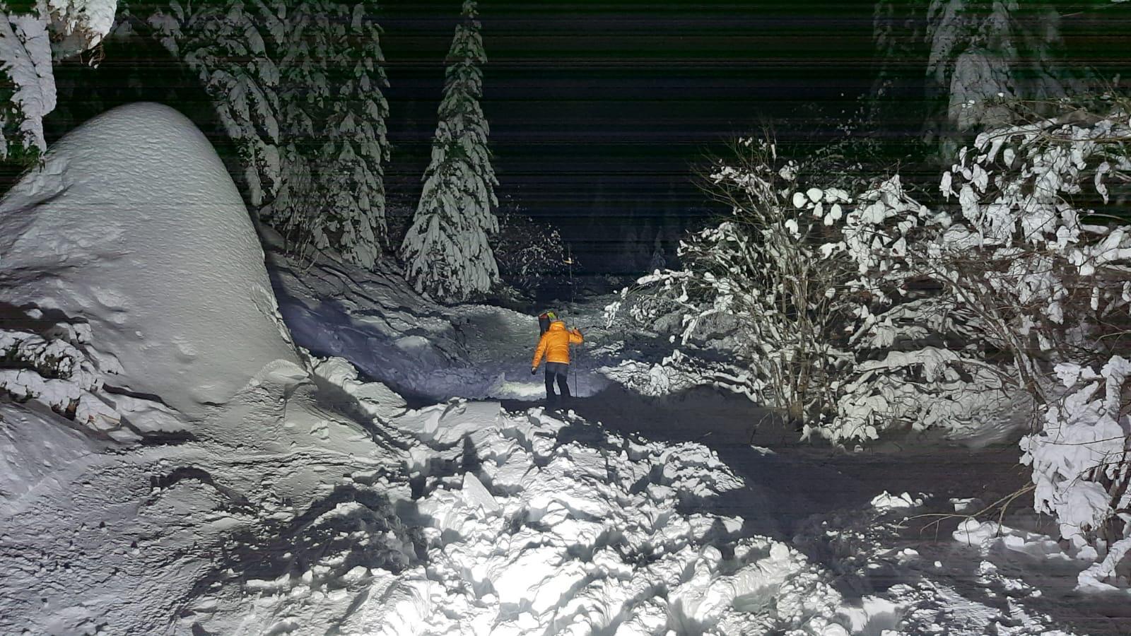 Az idei első lavinabaleset, tragikus kimenetellel-1